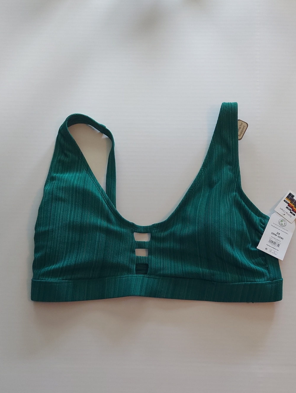 Time And Tru Bikini Top Womens Sz 2X NWT